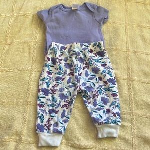 Babygirl Pants and onesie set